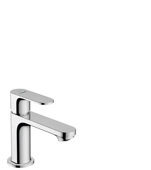 Standventil von Hansgrohe mit Hebelgriff, geeignet für Kaltwasser oder vorgemischtes Wasser, in Chrom-Ausführung, ohne Ablaufgarnitur.